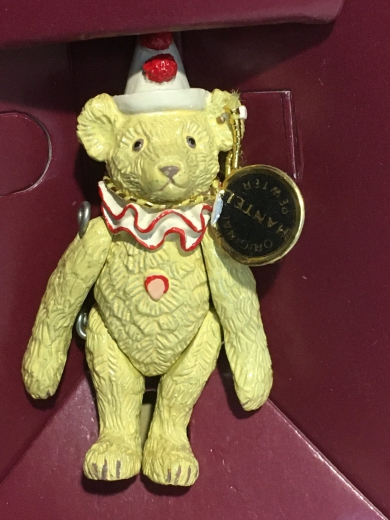 Steiff Club pewter miniature - Teddy Clown 1926