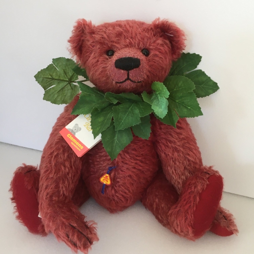 Clemens Bear „Burgunder Design : Claudia Weinstein, Limited Edition