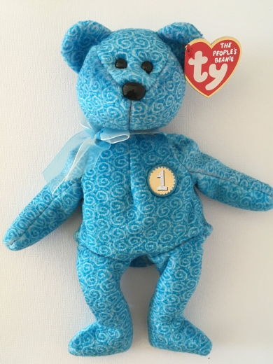 Ty Beanie Baby Collection, Bear  „Classy“