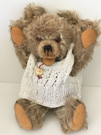 Antiker Teddybär von Hermann-Teddy Original (28 cm)  A