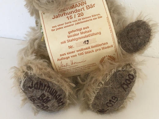 Jahrhundert-Bär 15/20 von Hermann-Spielwaren GmbH, Coburg