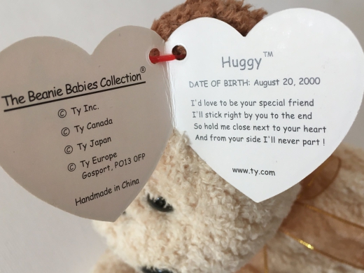 Ty Beanie Baby Collection, Bear „Huggy“  B (2000)