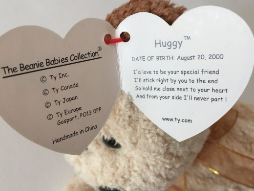 Ty Beanie Baby Collection, Bear „Huggy“ B (2000)