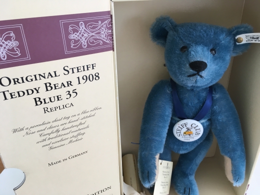 Club Edition 1994 - Blue, Steiff replica 1908, EAN 420047