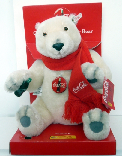 COCA-COLA Polar-Bär von Steiff