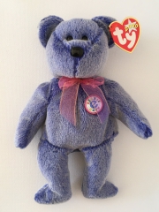 Ty Beanie Baby Collection, Bear „Periwinkle“ (2000)