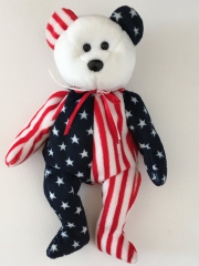 Ty Beanie Baby Collection, Bear „Spangle“