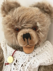 Antiker Teddybär von Hermann-Teddy Original (28 cm) A