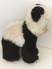Antiker Panda-Bär auf 4 Pfoten von Steiff