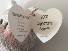 Ty Beanie Baby Collection, Bear „Signature“ (2001)