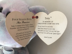 Ty Beanie Baby Collection, Bear „Issy“  A (2001)