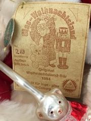 Weihnachtsland-Bär für inge-glas