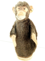 Hand puppet monkey „Jocko; by Steiff