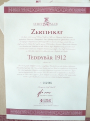 Steiff-Club Edition 1999, Teddybär 1912, schwarz
