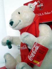 COCA-COLA Polar Bear from Steiff