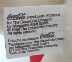 COCA-COLA Polar Bear from Steiff